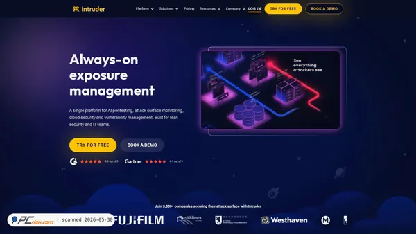intruder.io screenshot