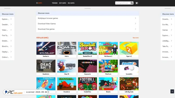 Screenshot di iogames.onl