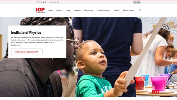 iop.org screenshot