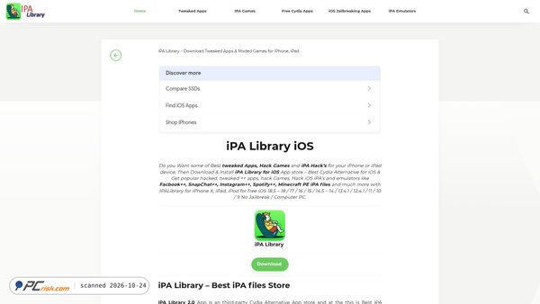 Captura de ipalibrary.net