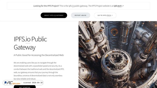ipfs.io screenshot