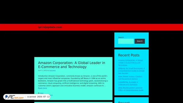 ipl.rojupdate.com screenshot