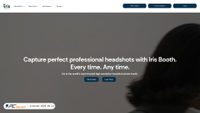irisbooth.com screenshot