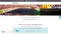 irishjewishroots.com screenshot