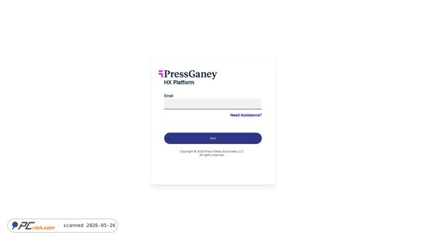 iround.pressganey.com screenshot