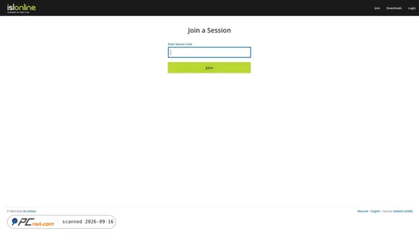 Captura de islonline.net