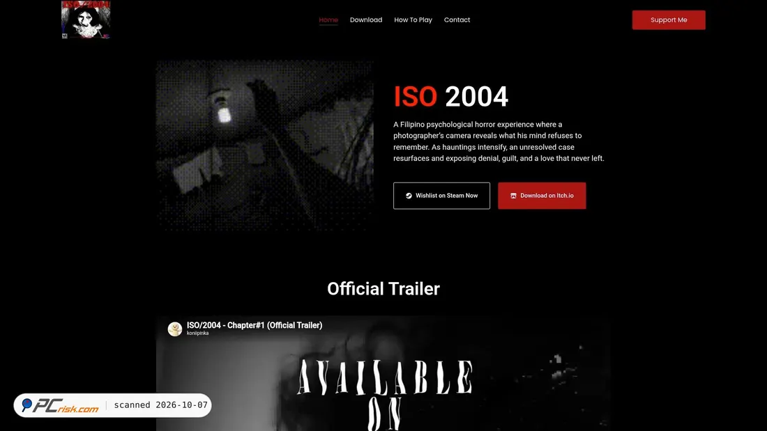 Captura de ecrã de iso2004game.com