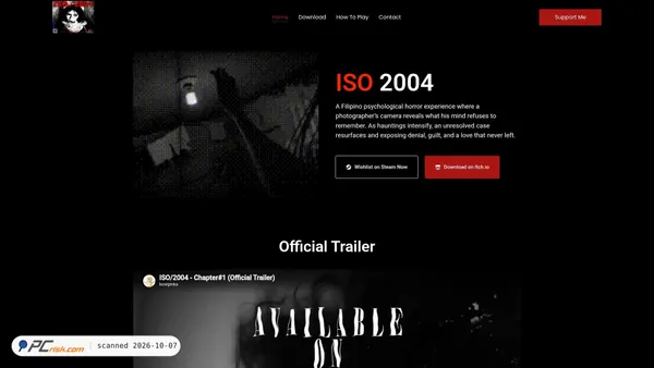 Captura de ecrã de iso2004game.com