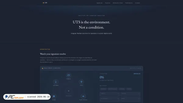 isrprivacymatters.org screenshot