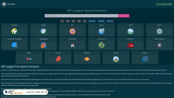 it.vipleague.im screenshot