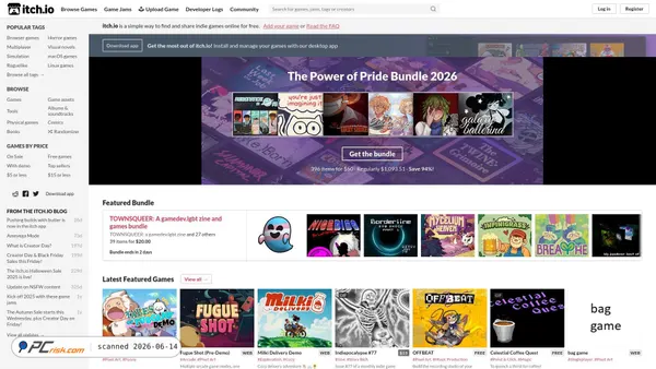 itch.io screenshot