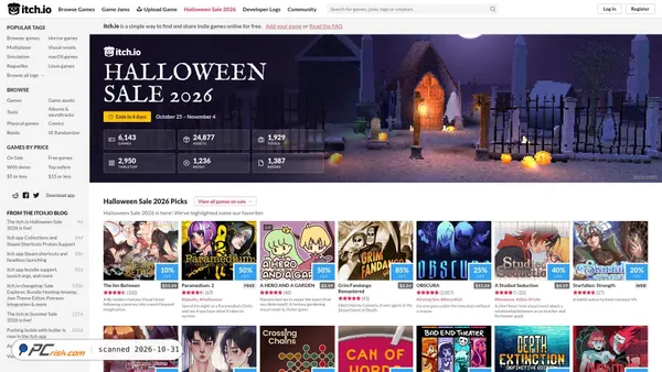 itch.io screenshot