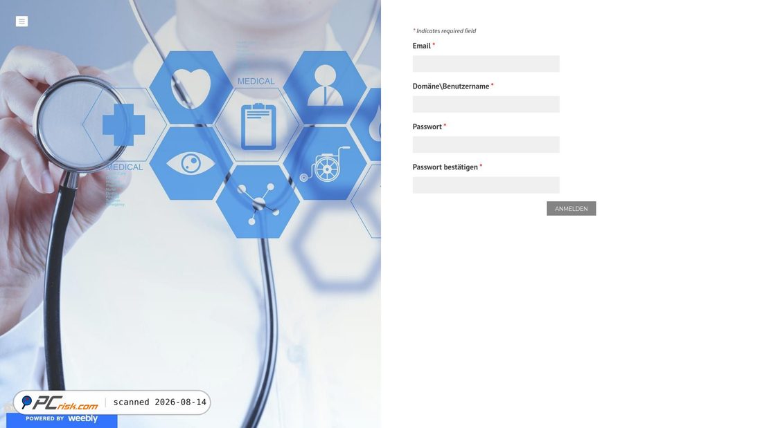 Screenshot of ithelpdeskwebformnotice.weebly.com