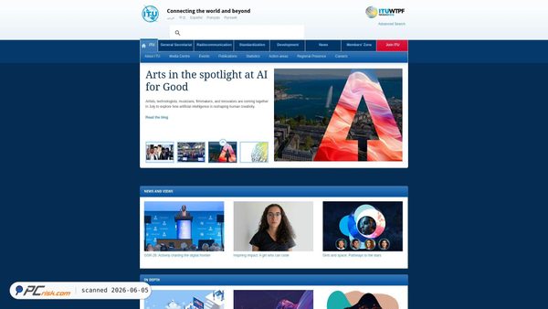 itu.int screenshot
