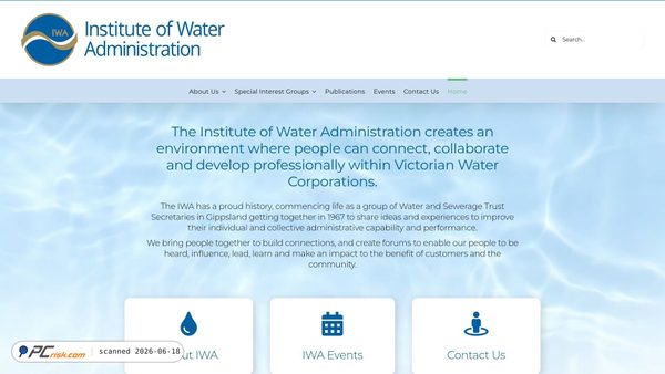 iwa.org.au screenshot