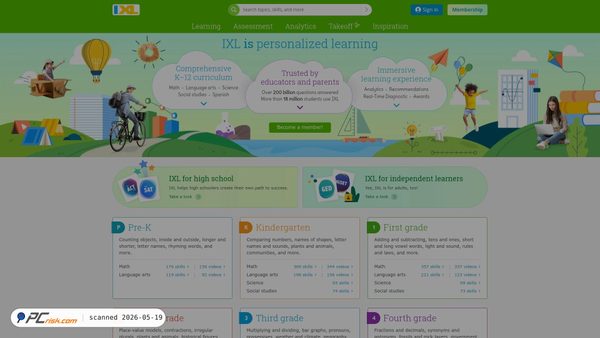 ixl.com screenshot
