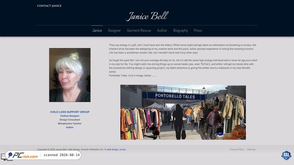 Captura de janice-bell.london
