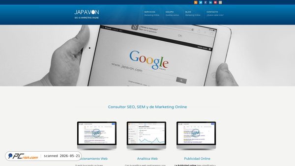 japavon.com screenshot
