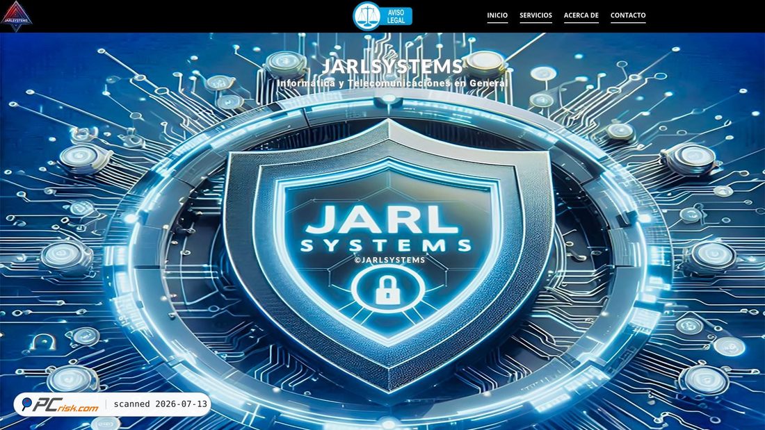 Screenshot of jarlsystems.com