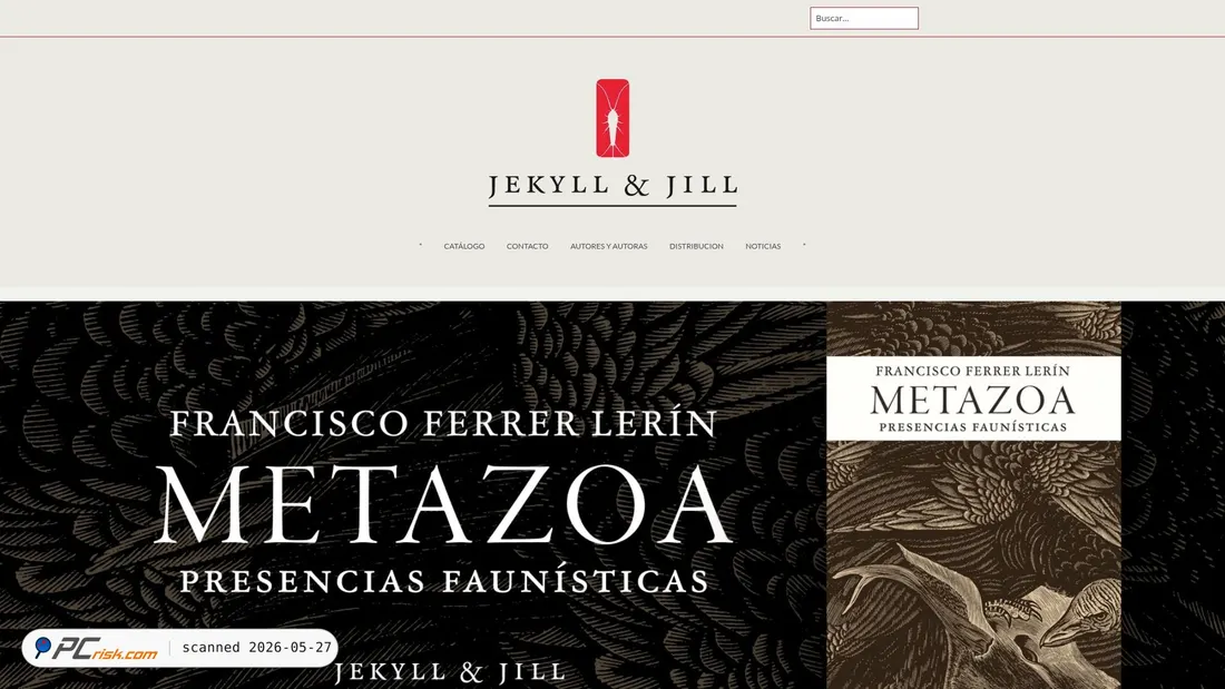 Screenshot of jekyllandjill.com