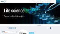 Captura de ecrã de jeol.com