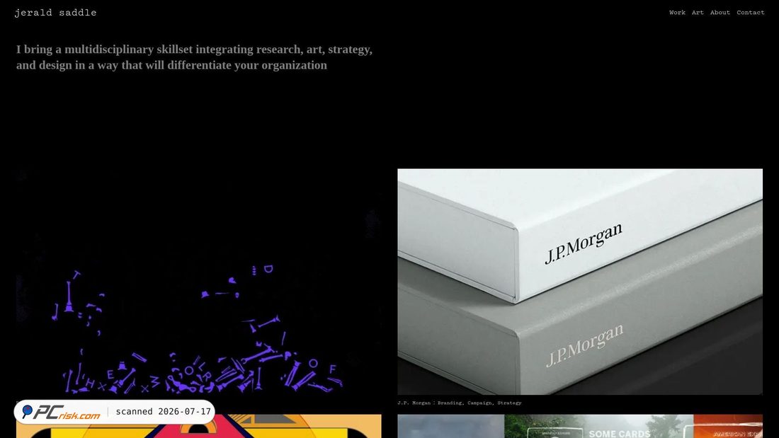Screenshot of jeraldsaddle.com