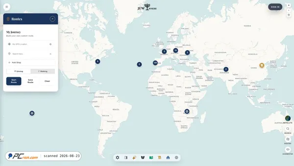 jewwhere.com screenshot