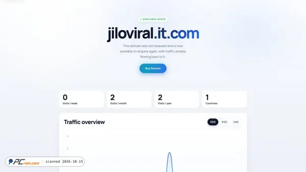 Captura de ecrã de jiloviral.it.com