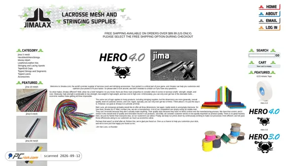 Captura de jimalax.com