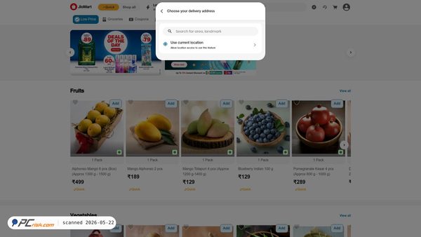 jiomart.com screenshot