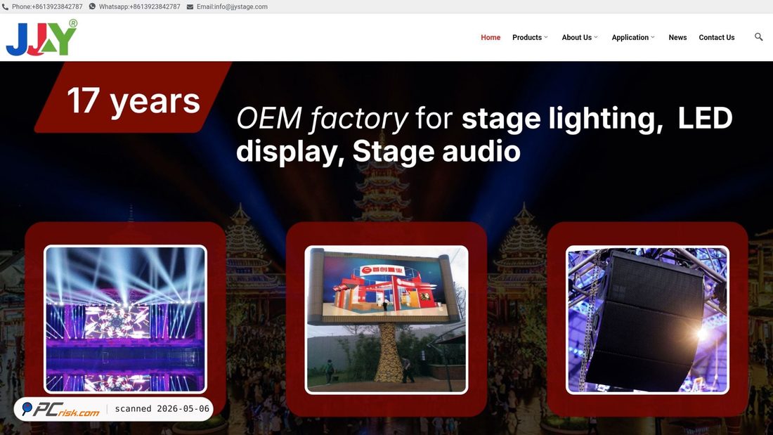 Screenshot von jjystage.com