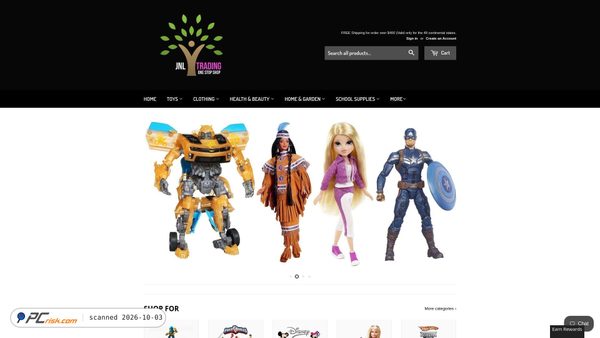 jnltradinginc.com screenshot
