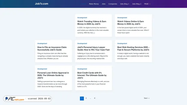 job7z.com Screenshot