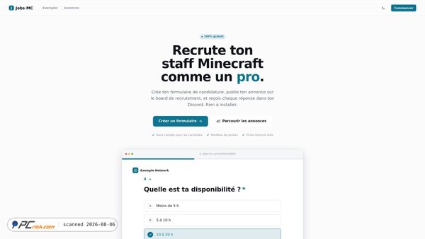 jobs-mc.com screenshot