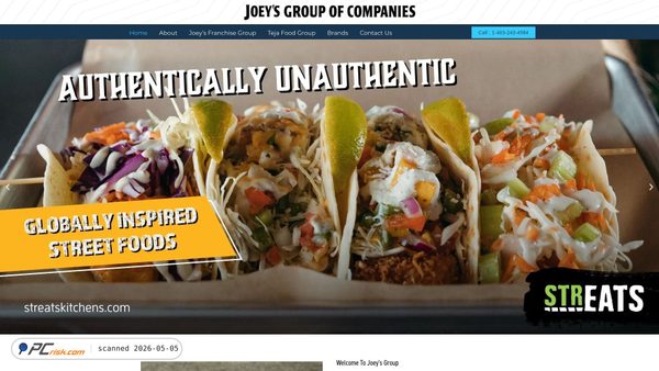 joeysgroup.ca screenshot