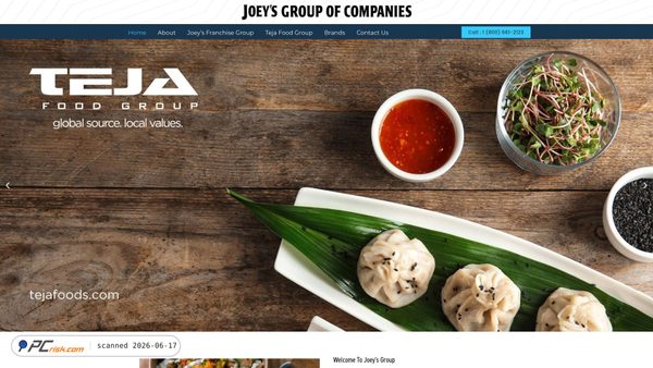 joeysgroup.ca screenshot