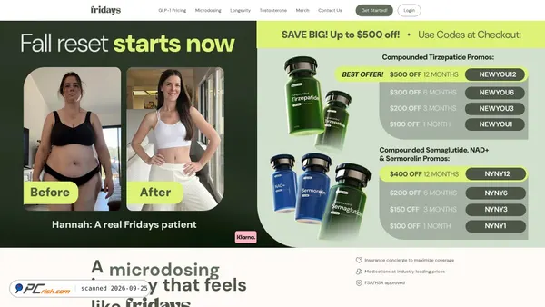 joinfridays.com screenshot