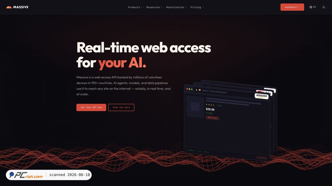Screenshot of joinmassive.com