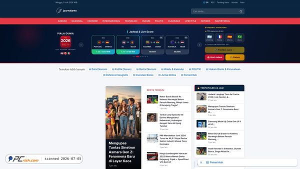 journalarta.com screenshot