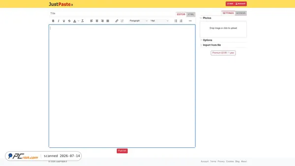 justpaste.it screenshot