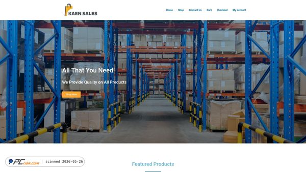 kaensales.com screenshot