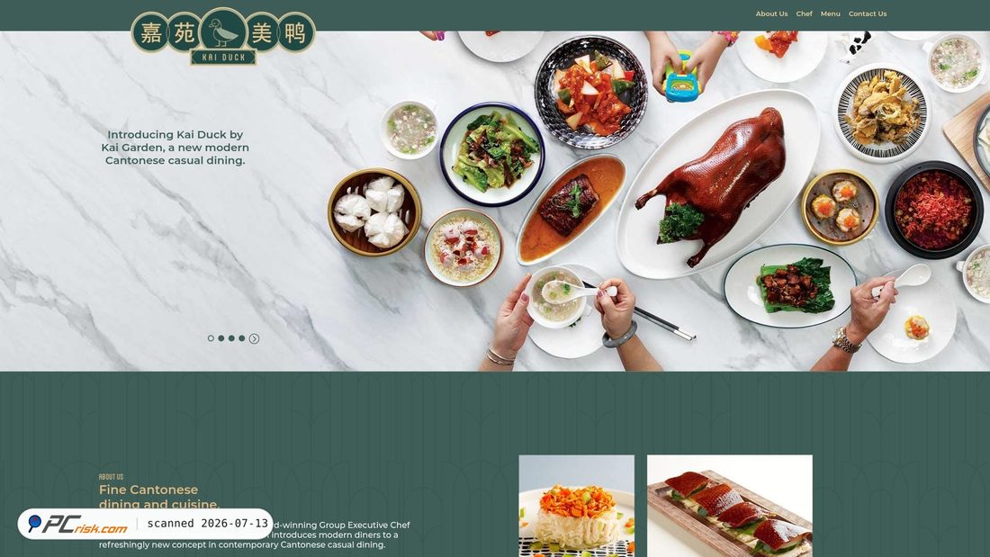 Screenshot of kaiduck.com.sg