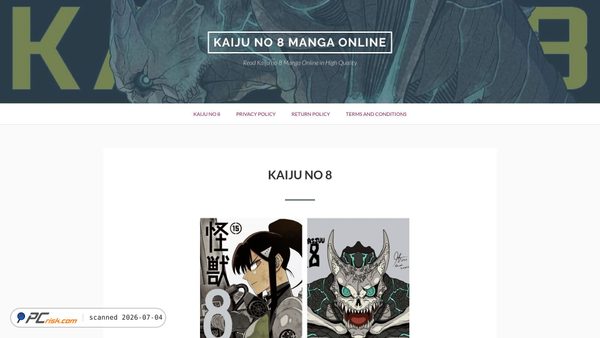 kaijuchapters.com screenshot