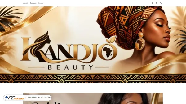 kandjobeauty.com Screenshot