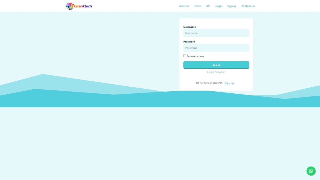 Screenshot di karanktech.com