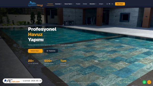 kardenhavuz.com screenshot