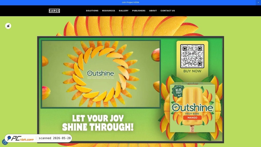 Screenshot of kargo.com