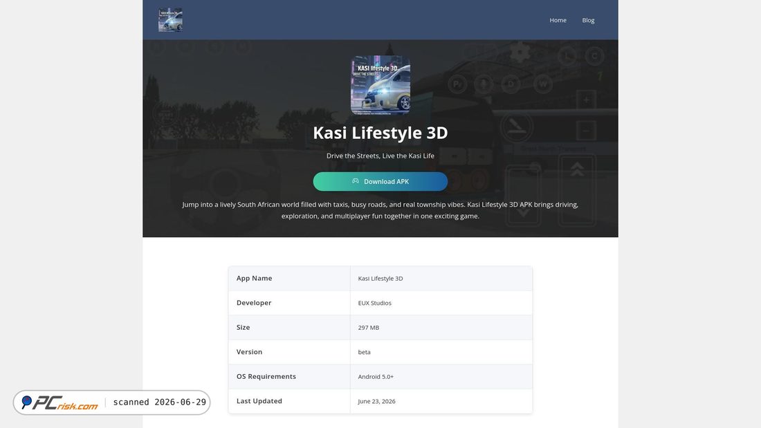 Screenshot of kasilifestyle3d.org