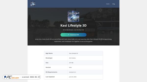 kasilifestyle3d.org screenshot