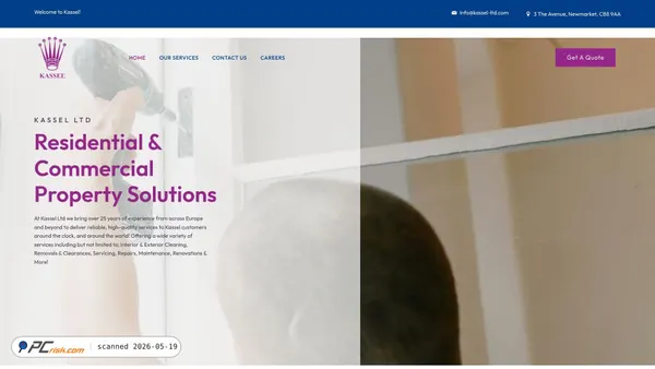 kassel-ltd.com screenshot
